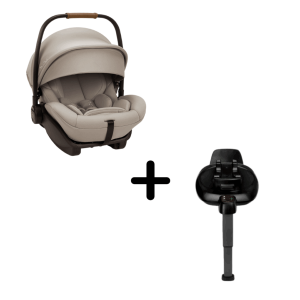 Nuna - Set scoica auto i-size ARRA Next Hazelwood + Baza isofix BASE next i-Size pentru ARRA next, testata ADAC - imagine 4