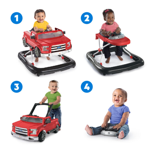 Bright Starts - Premergator si antepremergator 4 in 1 Ford F-150 - imagine 3