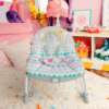 Bright Starts - Balansoar Rosy Rainbow 2 în 1 - imagine 2