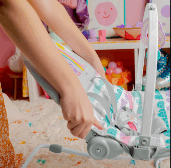 Bright Starts - Balansoar Rosy Rainbow 2 în 1 - imagine 3