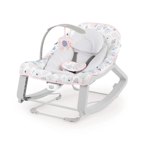 Ingenuity - Leagan si Balansoar Pink Cozy 3 in 1 Pink - imagine 4