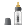 BIBS - Set complet biberon din sticla anticolici, 110 ml, Iron - imagine 4