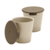 BIBS - Set 2 pahare pentru bebe, Vanilla - imagine 4