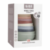 BIBS - Jucaria Turnul Wobbly, Pastel Rainbow - imagine 2
