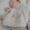BIBS - Paturica cu urechiuse Kangaroo, Ivory - imagine 3