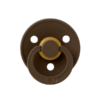 BIBS - Suzeta Colour Latex, tetina rotunda, 0 luni +-Mocha - imagine 4