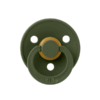 BIBS - Suzeta Colour Latex, tetina rotunda, 6 luni +-Hunter Green - imagine 4