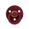 BIBS - Suzeta Colour Latex, tetina rotunda, 0 luni +-Elderberry - imagine 4