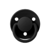 BIBS - Suzeta De Lux Silicon, tetina rotunda, marime universala (0-3 ani)-Black - imagine 3