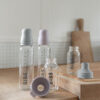 BIBS - Kit pentru set complet biberon din sticla anticolici, Mauve - imagine 2
