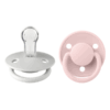 BIBS - Set 2 suzete De Lux Silicon, tetina rotunda, marime universala-Haze/Blossom - imagine 3
