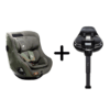 Set scaun auto rotativ i-Size Joie i-Harbour Signature Pine, 40-105 cm + Baza i-Size i-Base Encore, testat ADAC si certificat R129 - imagine 4