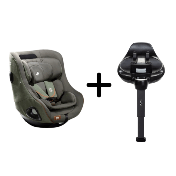 Set scaun auto rotativ i-Size Joie i-Harbour Signature Pine, 40-105 cm + Baza i-Size i-Base Encore, testat ADAC si certificat R129 - imagine 4