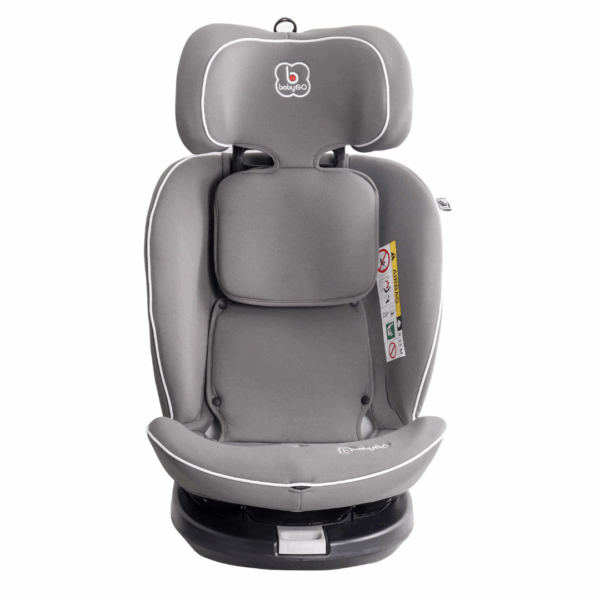 BabyGo - Scaun auto Nova2, Gray, 40 -150 cm, certificat R129 - imagine 3