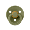 BIBS - Suzeta Colour Latex, tetina rotunda, 6 luni +-Olive - imagine 4