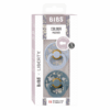 BIBS x LIBERTY - Set 2 suzete Colour Capel Latex, tetina rotunda, 0 luni+-Dusty Blue/Petrol - imagine 2