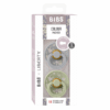 BIBS x LIBERTY - Set 2 suzete Colour Capel Latex, tetina rotunda, 6 luni+-Sage/Cloud - imagine 2