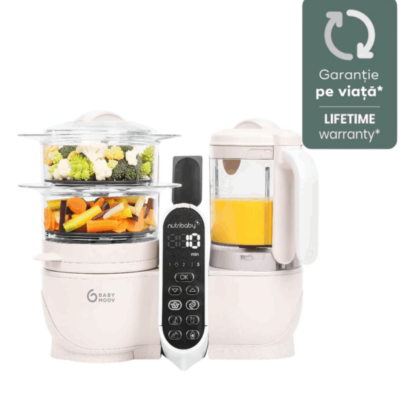 Babymoov - Robot multifunctional 5 in 1 Nutribaby (+) Mineral Beige - imagine 4