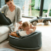 Doomoo - Sezlong multifunctional Seat’n Swing Anthracite - imagine 2
