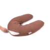 Doomoo - Perna mare 3 in 1 Comfy Big Tetra Brick din bumbac organic: perna gravide, suport pentru hranire, suport pentru bebe - imagine 3