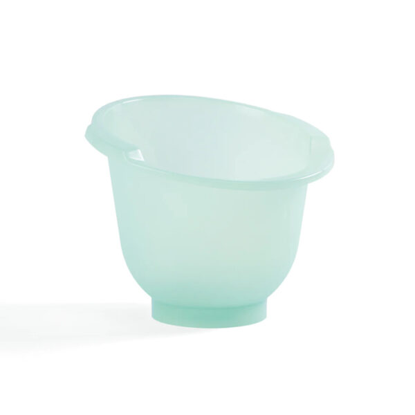 Doomoo - Cadita ergonomica pentru baita bebelusului Shantala Mint - imagine 3