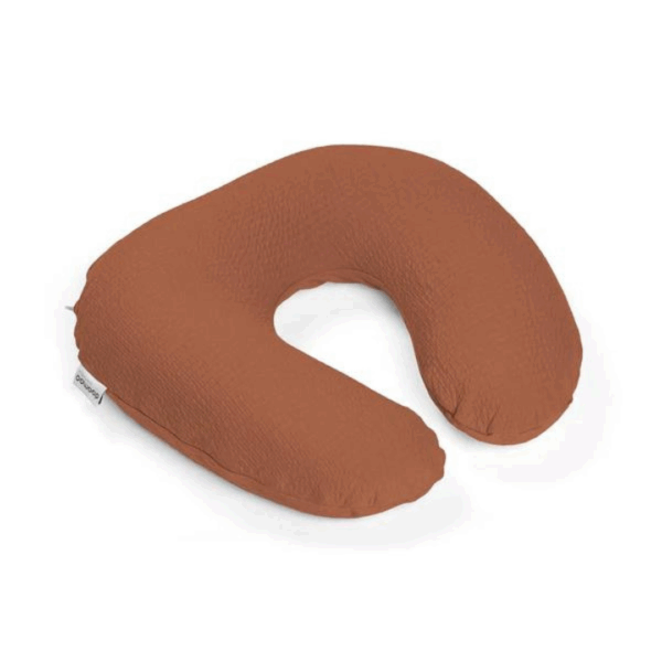 Doomoo - Perna pentru alaptat 2 in 1 Softy Tetra Jersay Terracotta - imagine 4