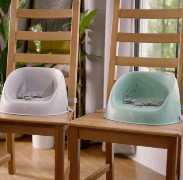 Ity by Ingenuity - Scaun de masa si Booster My Spot Easy-Clean, Green - imagine 2