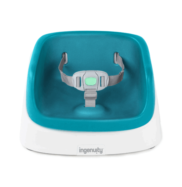 Ingenuity - Booster Toddler SmartClean, Peacock Blue - imagine 4