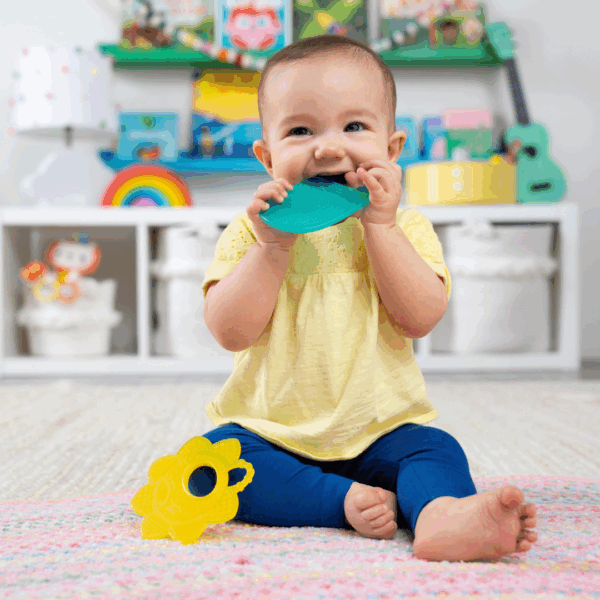 Bright Starts - Set cadou 8 buc dintitori usor de prins “Teeth Relief” - imagine 2