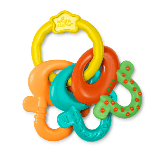 Bright Starts - Set cadou 8 buc dintitori usor de prins “Teeth Relief” - imagine 3