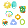 Bright Starts - Set cadou 8 buc dintitori usor de prins “Teeth Relief” - imagine 4