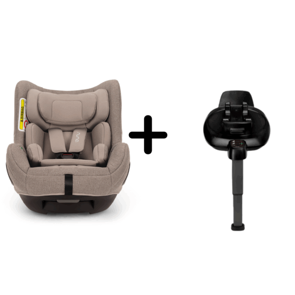 Nuna - Set Scaun auto rotativ i-Size TODL next Cedar, 40-105 cm + Baza isofix BASE next i-Size pentru TODL next, testat ADAC - imagine 4