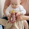 BIBS x LIBERTY - Husa pentru biberonul din sticla 110 ml, Eloise Ivory - imagine 3
