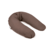 Doomoo - Perna mare 3 in 1 Comfy Big Tetra Chocolate din bumbac organic: perna gravide, suport pentru hranire, suport pentru bebe - imagine 2