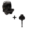 Nuna - Set scoica auto i-Size PIPA Lite Caviar R129 + Baza isofix BASE next i-Size pentru PIPA Lite, testata ADAC - imagine 4