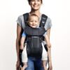 BabyBjorn - Marsupiu anatomic One, cu pozitii multiple de purtare Denim grey, Bumbac - imagine 3