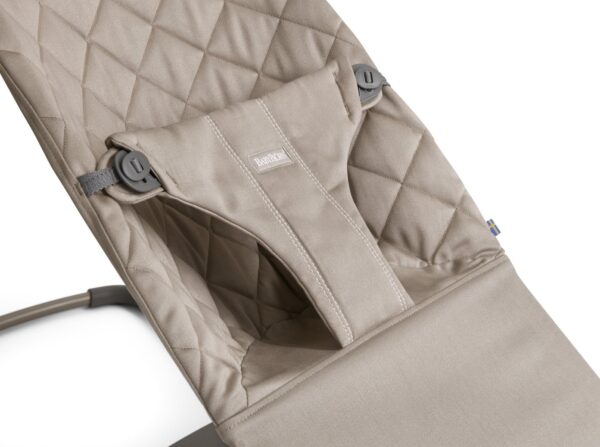 BabyBjorn - Balansoar Bliss Sand Grey, Bumbac - imagine 3