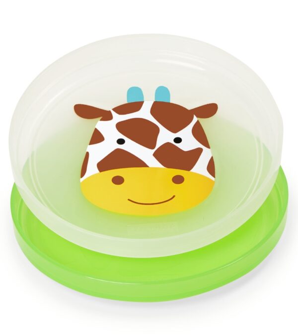 Skip Hop Set farfurii anti-alunecare - Girafa - imagine 3