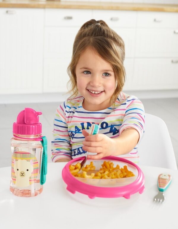 Skip Hop Set farfurie & bol Zoo Smart - Lama - imagine 5