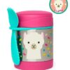 Skip Hop Recipient pentru mancare Zoo – Lama - imagine 3