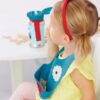 Skip Hop Bavetica de silicon Fold & Go Zoo - Bufnita - imagine 5