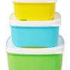 Skip Hop Set 3 cutii pentru pranz Zoo - Girafa - imagine 3