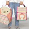 Skip Hop Saculet pentru pranz Zoo - Lama - imagine 4