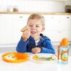 Skip Hop Set farfurii anti-alunecare Zoo - Catel - imagine 4