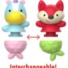 Skip Hop Jucarii ZOO pentru baie - Unicorn / Vulpe - imagine 5