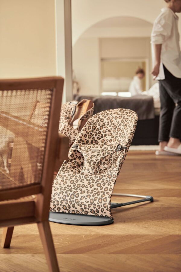 BabyBjorn - Balansoar Bliss Beige/Leopard, Bumbac - Editie Limitata - imagine 3