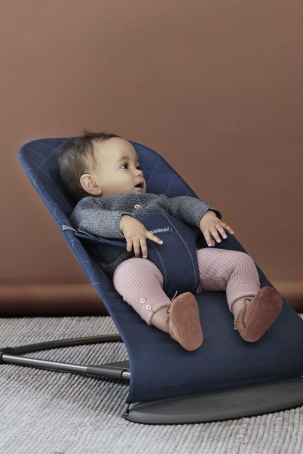 BabyBjorn - Balansoar Bliss Midnight Blue, Bumbac - imagine 4