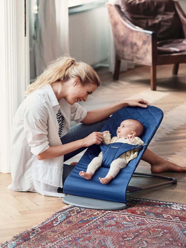 BabyBjorn - Balansoar Bliss Midnight Blue, Bumbac - imagine 5