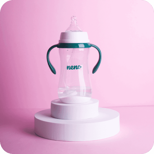 Neno – Biberon cu tetina silicon 300 ml - imagine 5