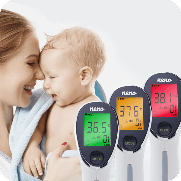 Neno – Termometru infrarosu multifunctional, dispozitiv medical T05 - imagine 4